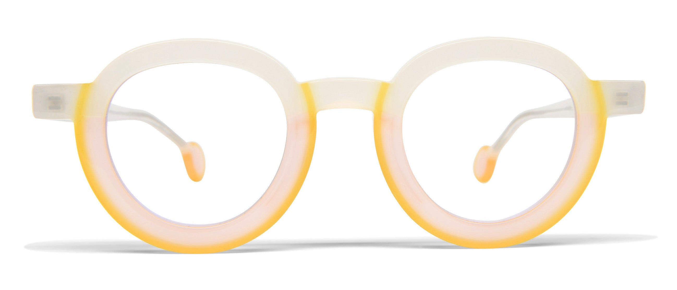 メガネ THEO Theo - AYUNAN 001 BLACK+ASTRAKHAN+TRANSPARENT - 1 Theo Eyewear Ayunan 001 Black+astrakhan+transparent1