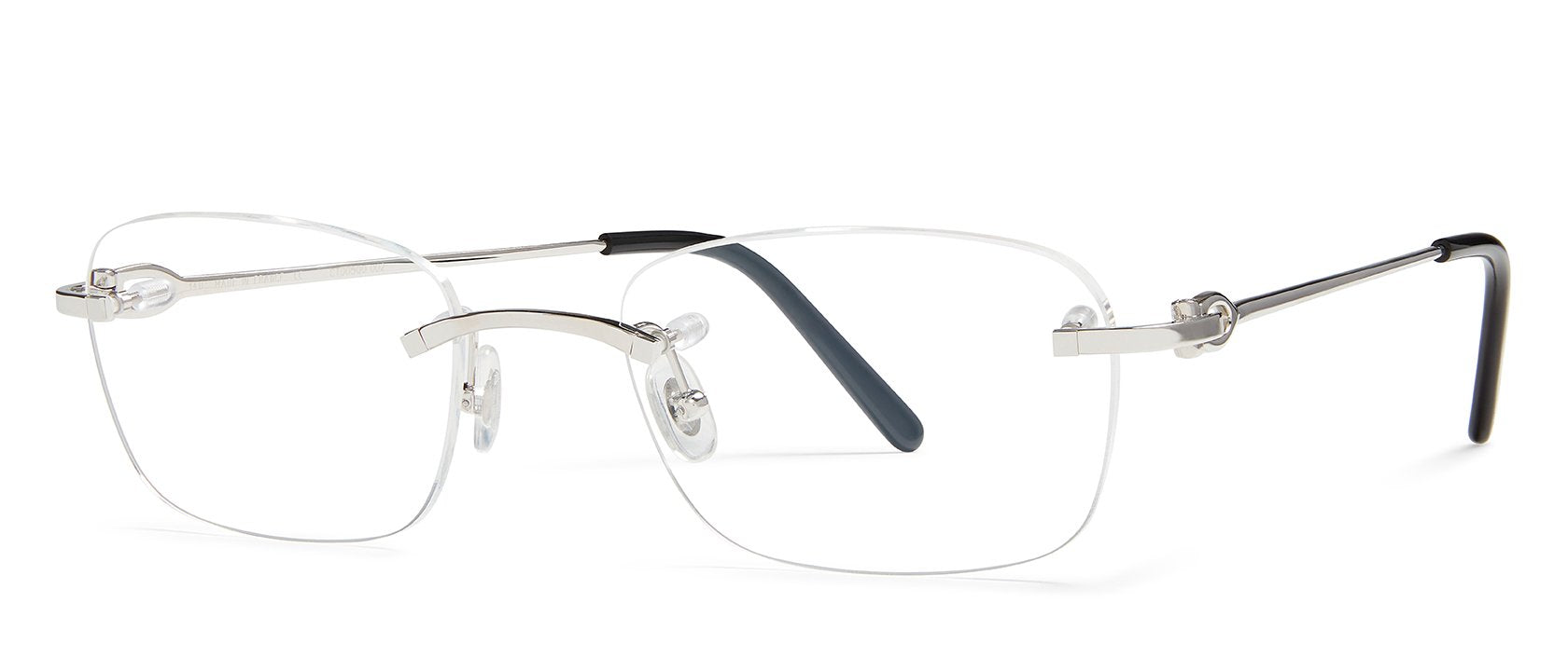 Side view of CT0050O eyeglasses in #color_Platinum