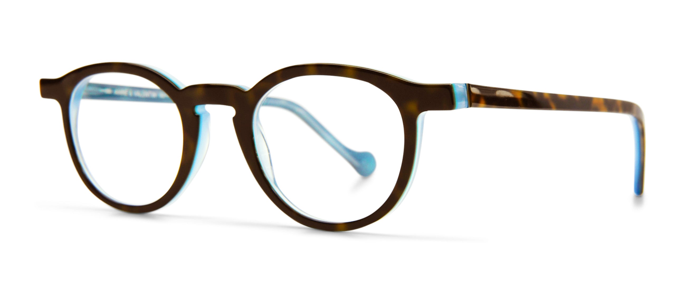 Annette - Spotted Tortoise / Blue / 43-21-