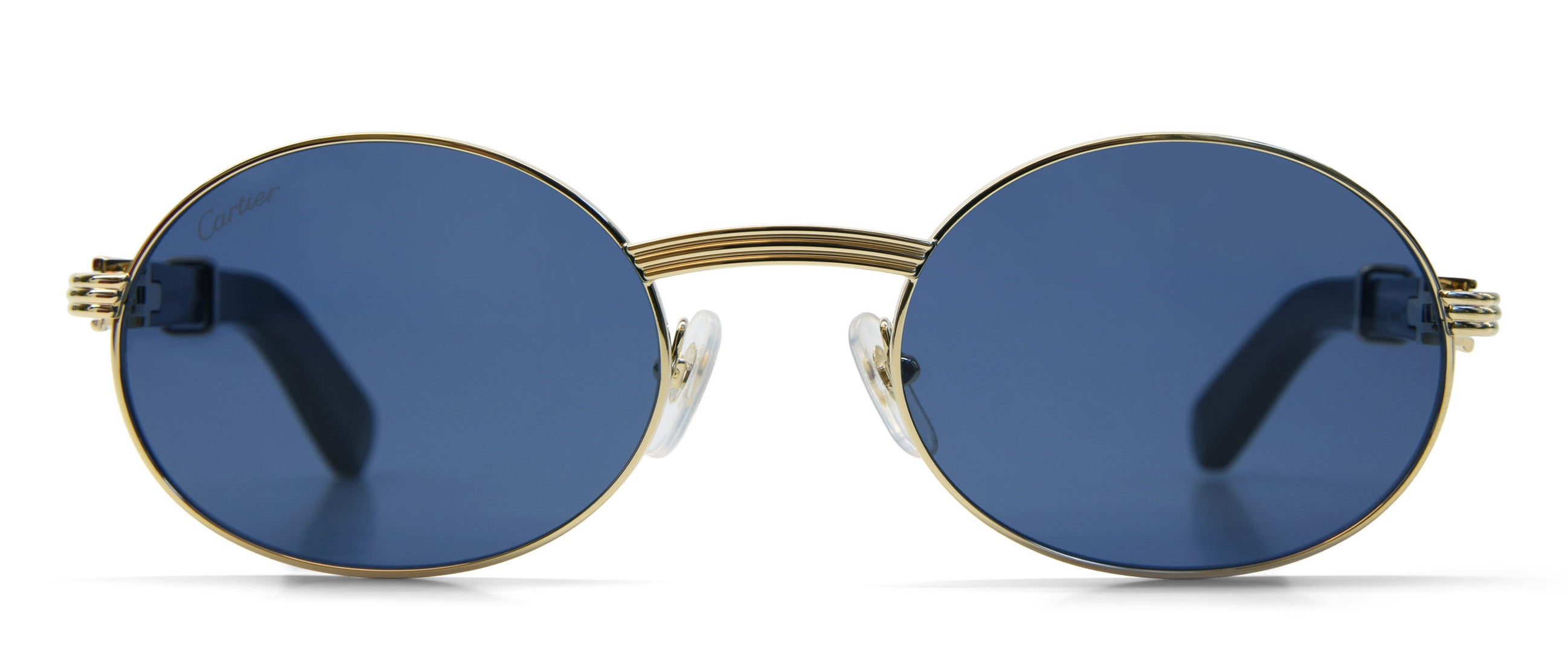 Cartier ゴールドフレーム サングラス Cartier CT0464S 013 Sunglasses Shiny Gold Red - eye-oo.com