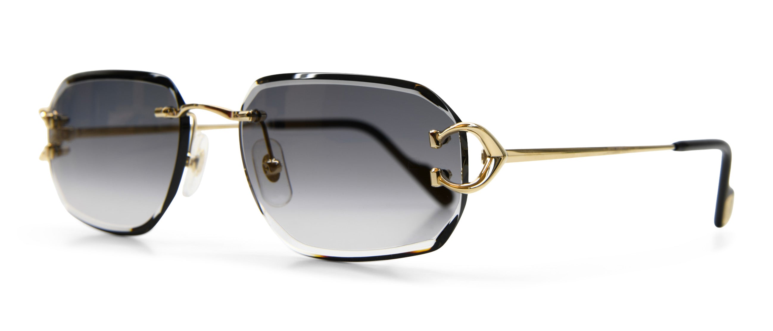 Cartier ゴールドフレーム サングラス CT0468S Sun – Visionist