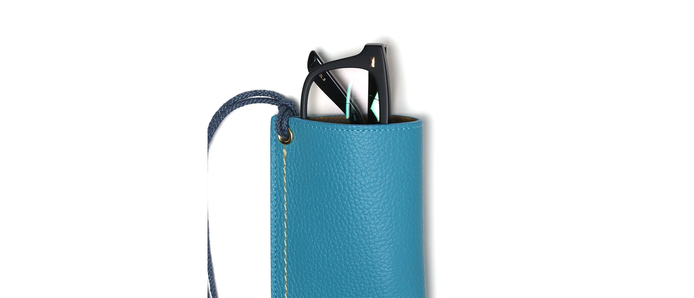 Leather Eyewear Case with Cord – Visionist
