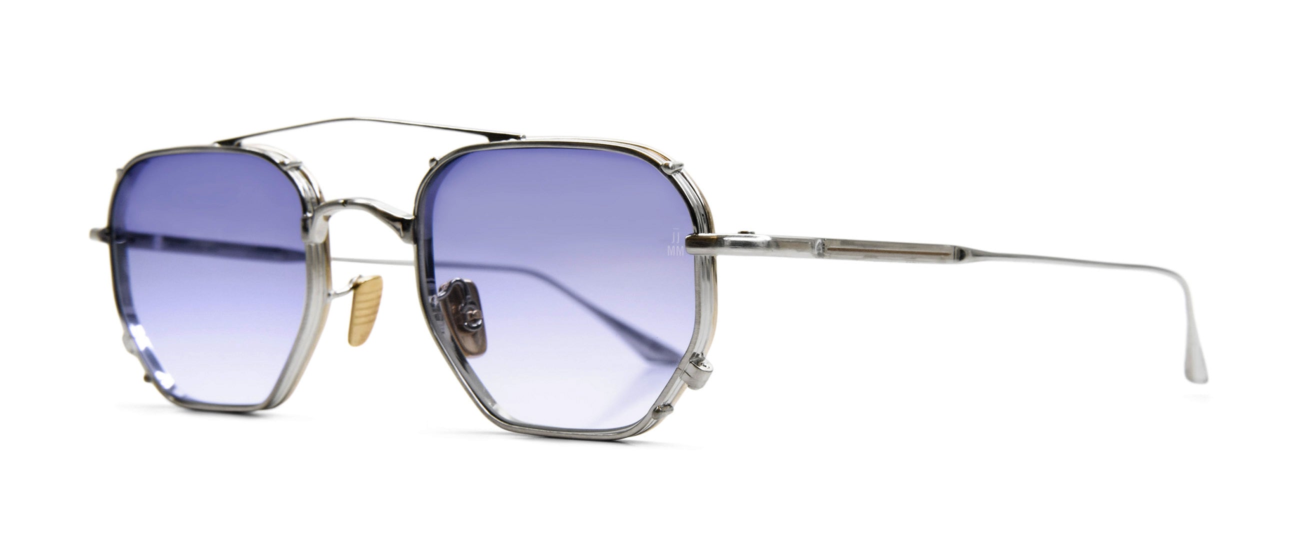 Jacques Marie Mage: Marbot Sunglasses (Rose Gold) | DSMNY E-SHOP