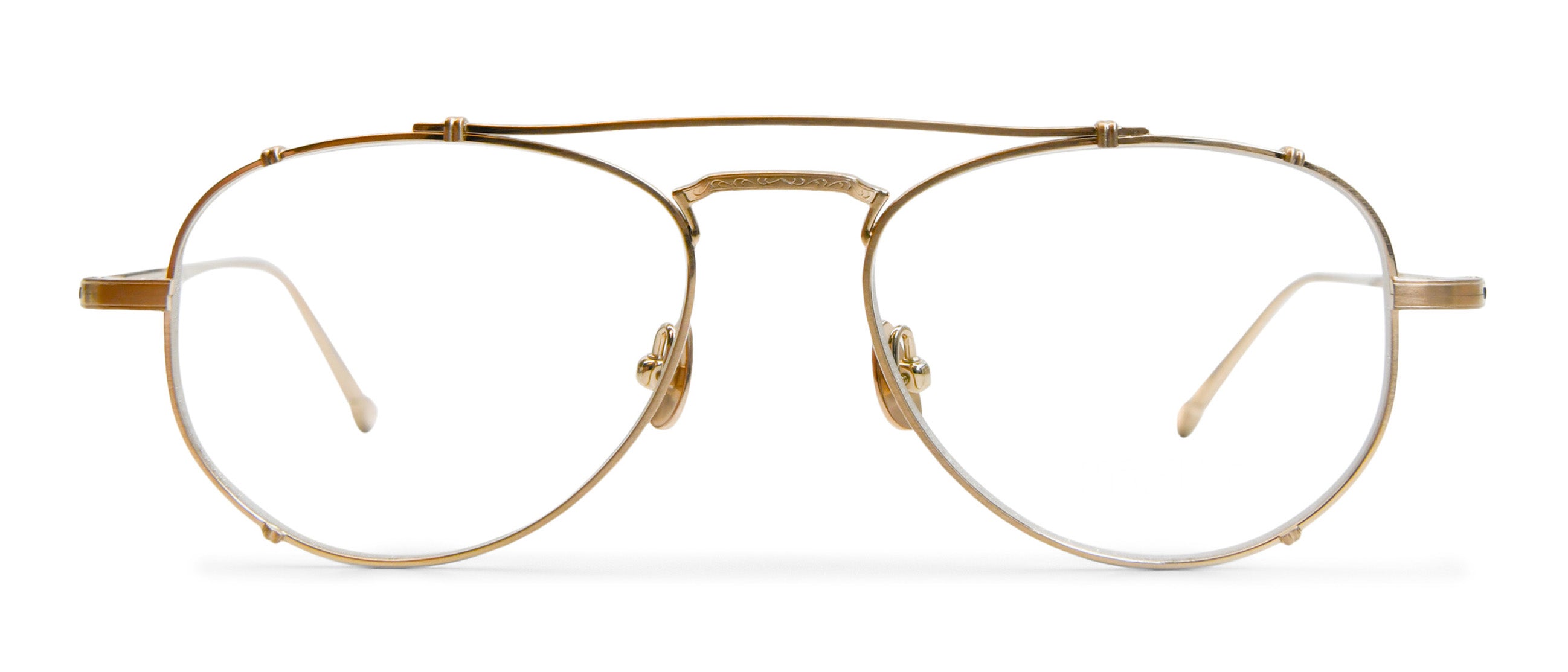 メガネ MATSUDA Matsuda - M3142.RX - bg (M3142 RX GOLD BRUSHED) Matsuda Official | M3142 Aviator Glasses - Hand Made in Japan
