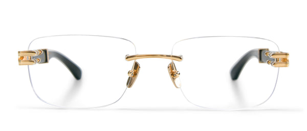 メガネ MAYBACH Maybach Eyewear - THE HIGHNESS I - palladium plated Maybach Eyewear - The Magic I (Palladium Plated/Deep-sea