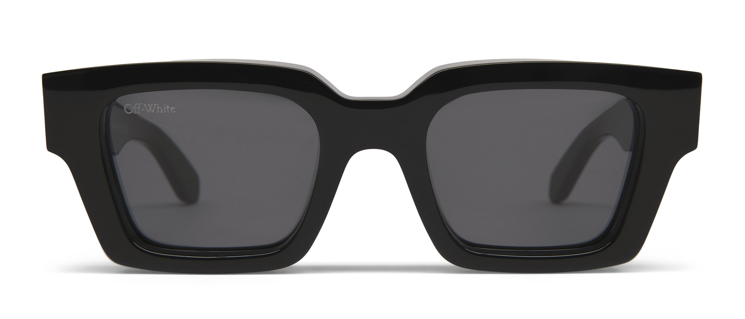 Off-White Denver Sun Cat Eye Sunglasses in Black - Grey, Custom Lenses | Visionist