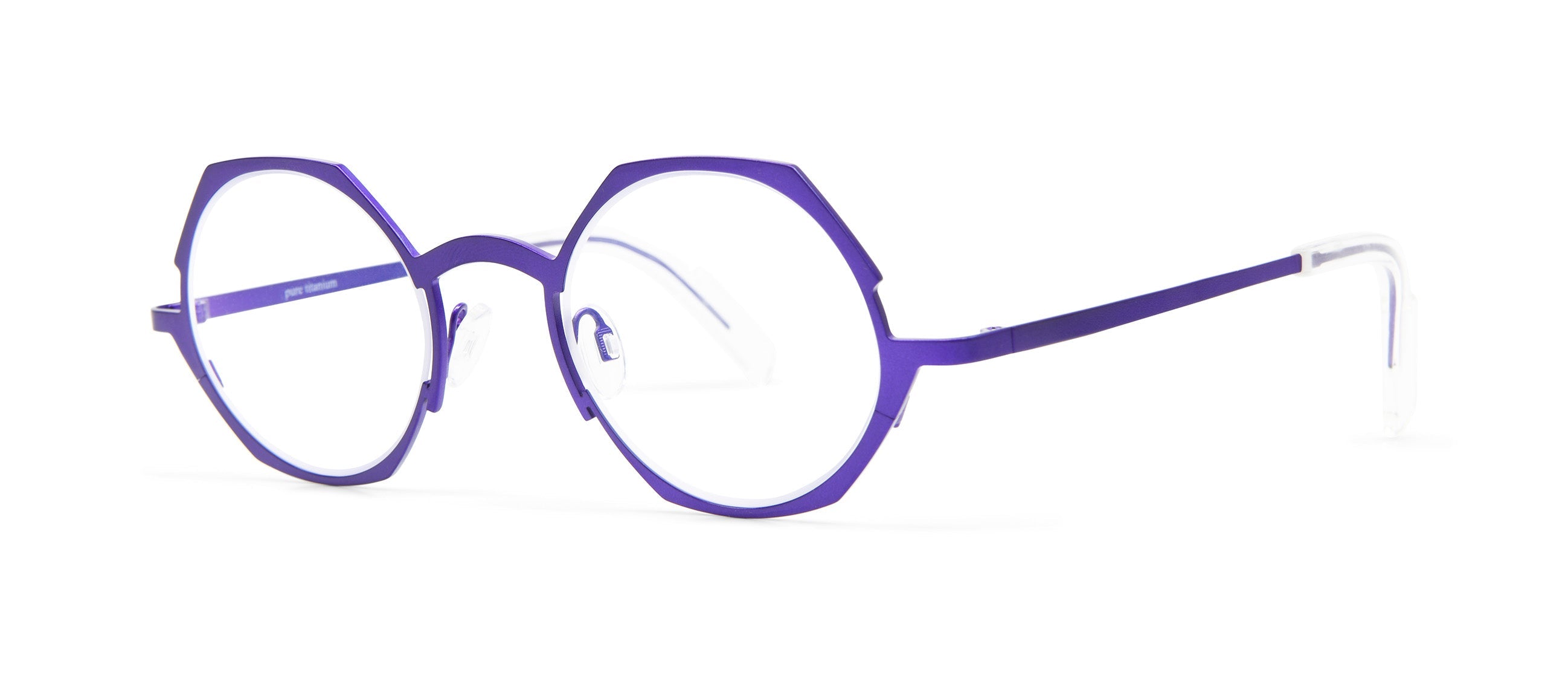 メガネ THEO Theo - SENSATIONAL 304 FLUO PURPLE - 304 Brand New Authentic Theo Sensational Frame Col 304 44-23-140