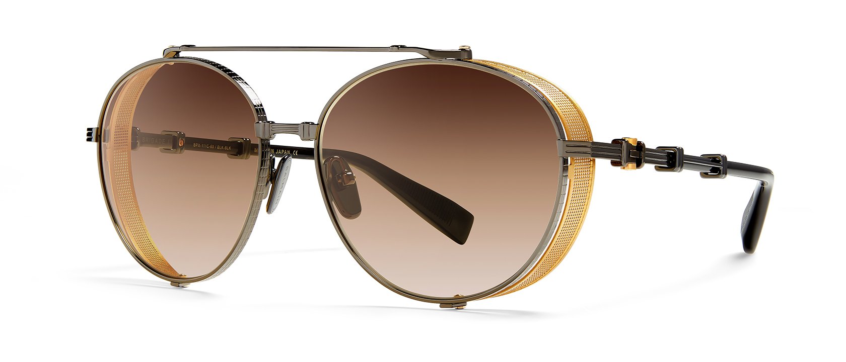 Balmain 60mm discount octagonal sunglasses