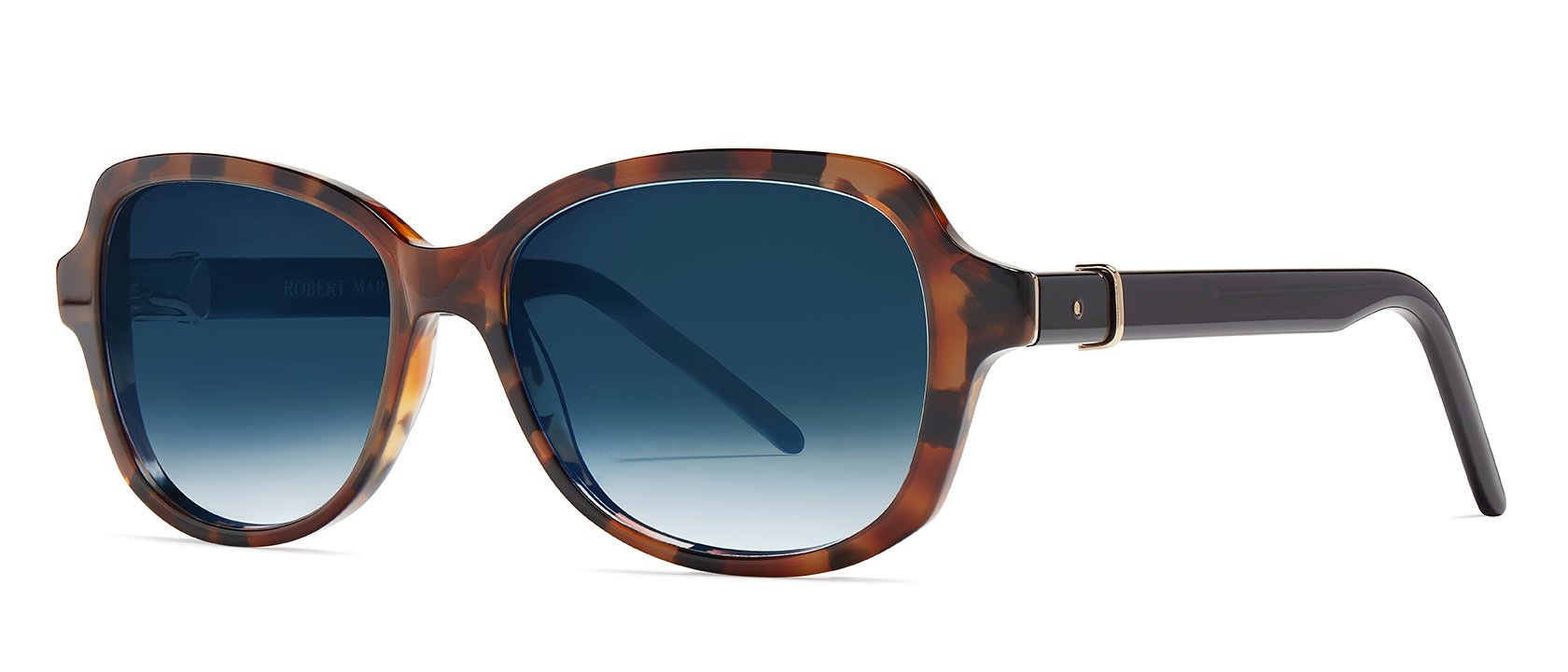 Robert Marc Sunglasses 688-2341 Blue Tortoise Square Frames with Blue Lenses Robert Marc Sunglasses 688-2341 Blue Tortoise Square Frames  main image 2