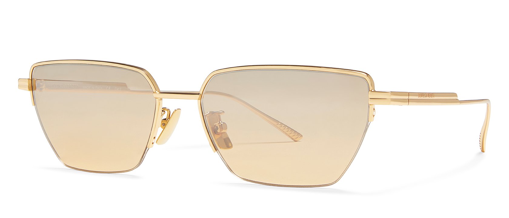 Bottega Veneta BV1108SA Gold/Grey 58/17/145 women Sunglasses