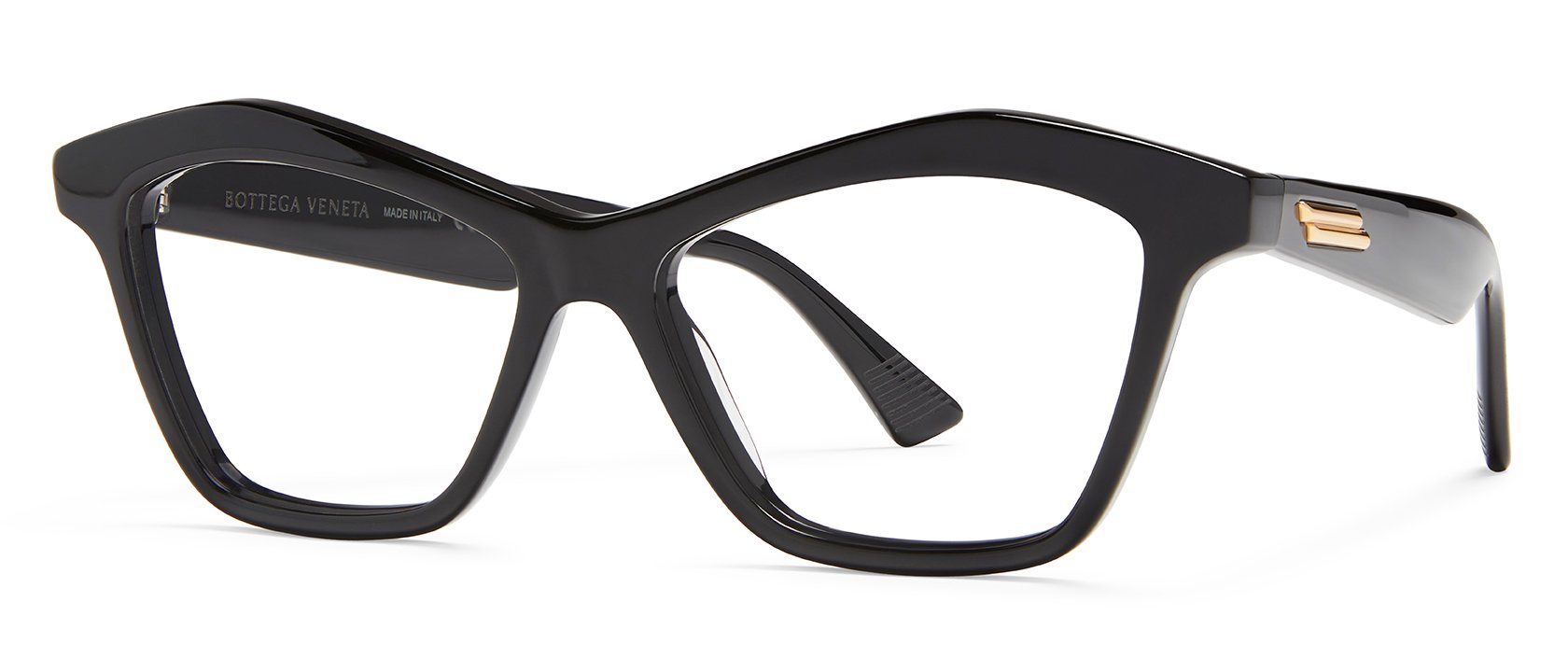 Side view of BV1096O eyeglasses in 