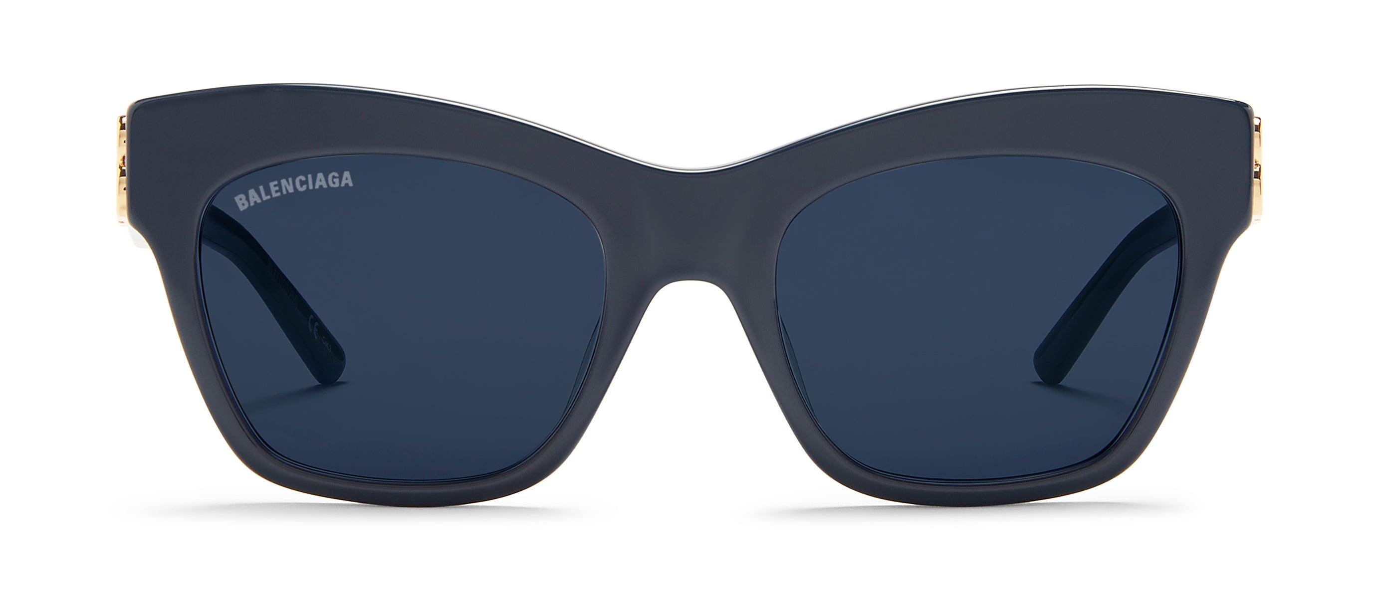 Balenciaga Eyewear cat-eye-frame Glasses - Blue