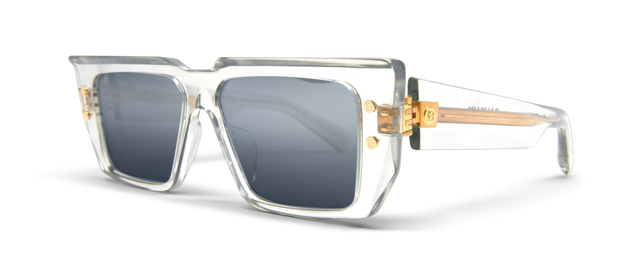Louis Vuitton 1.1 Millionaires Sunglasses Grey Acetate & Metal. Size W