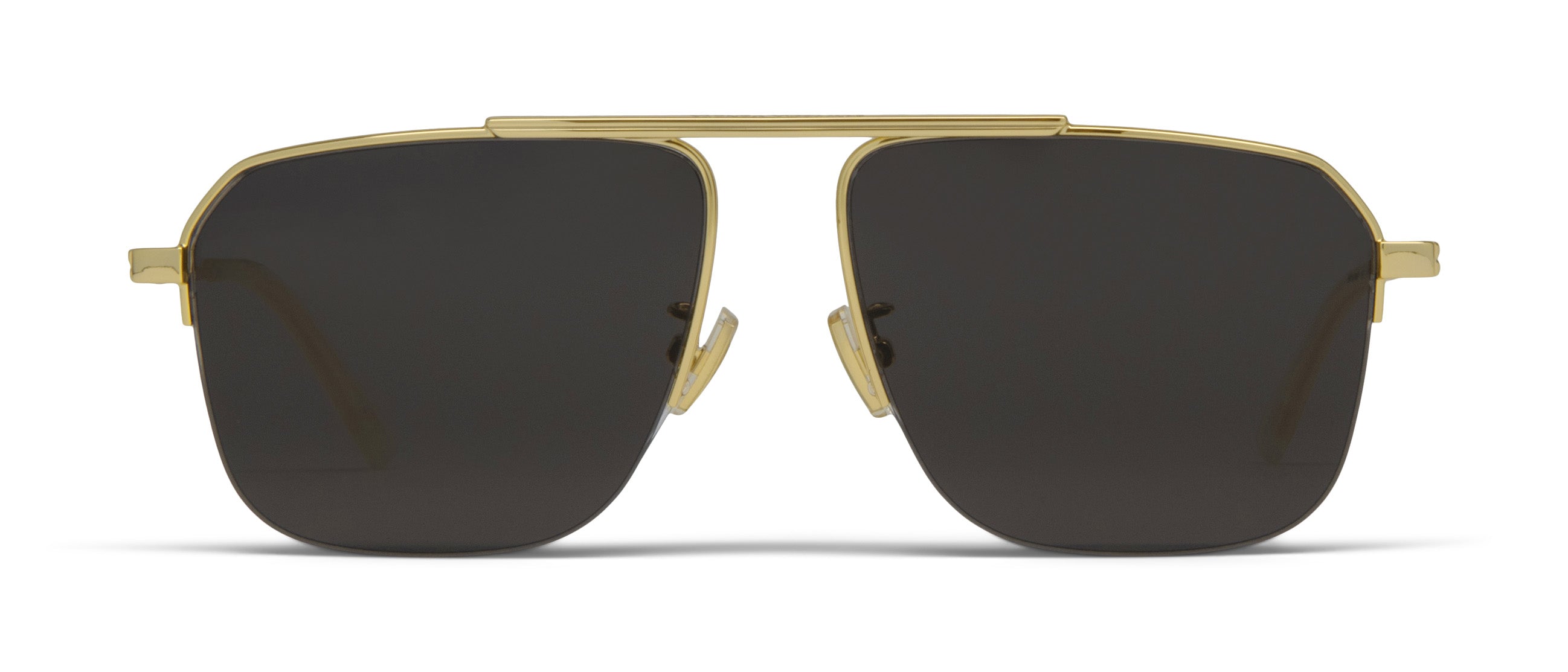 BV114S gold trim sunglasses Bottega Veneta® BV1146S Sunglasses - EuroOptica™ NYC main image 4