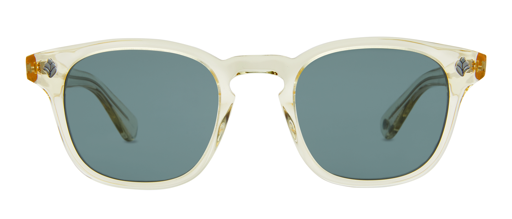 GARRETT LEIGHT Ace Sun Sunglasses with Clear/tan frame Ace Sunglasses by Garrett Leight – THE OPTICAL. CO main image 3
