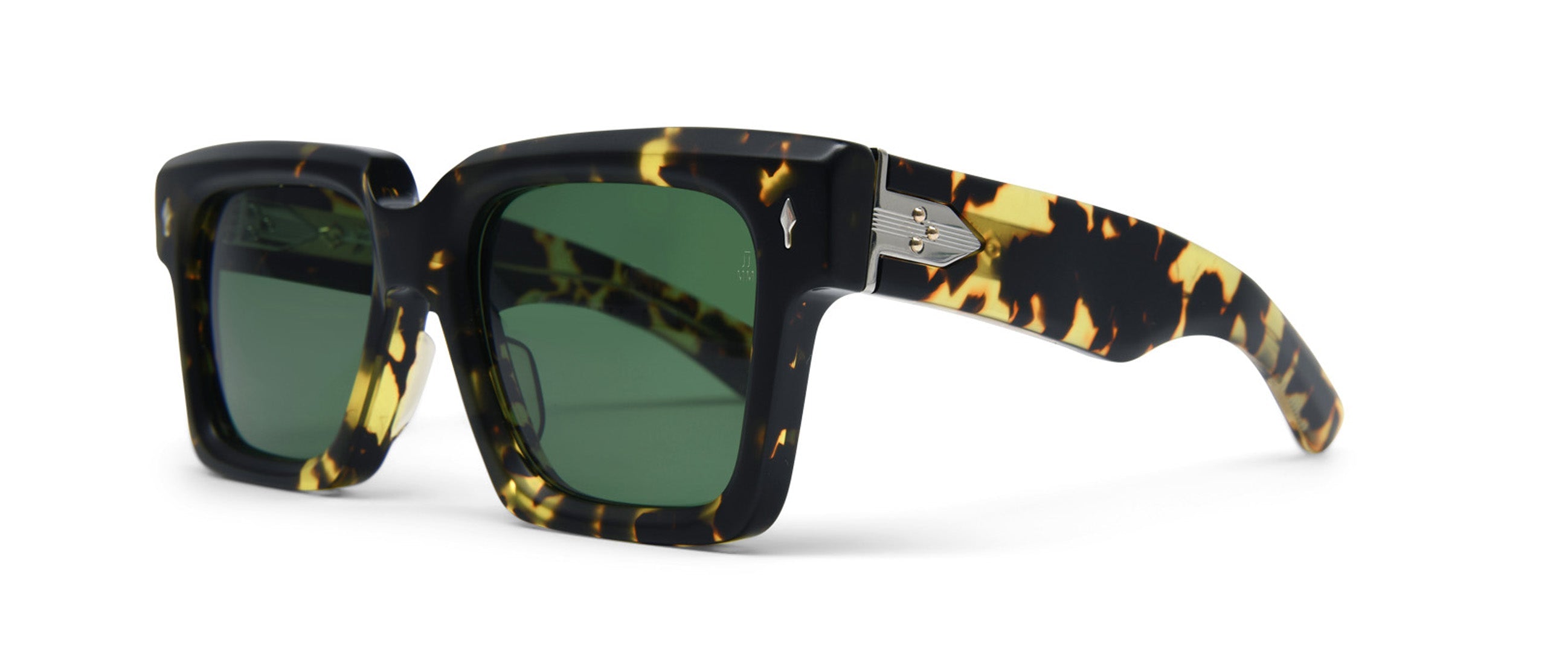 JMM BELIZE Square Sunglasses High Quality Tortoise Designer Brand