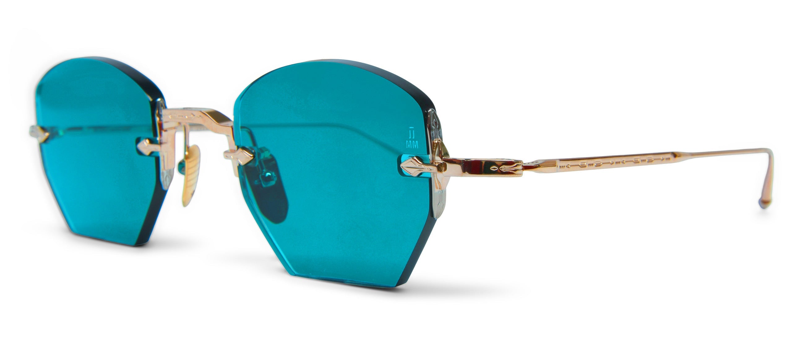 小物 JACQUES MARIE MAGE Oatman Sunglasses Jacques Marie Mage - Oatman (Rose Gold) – Good See Co.