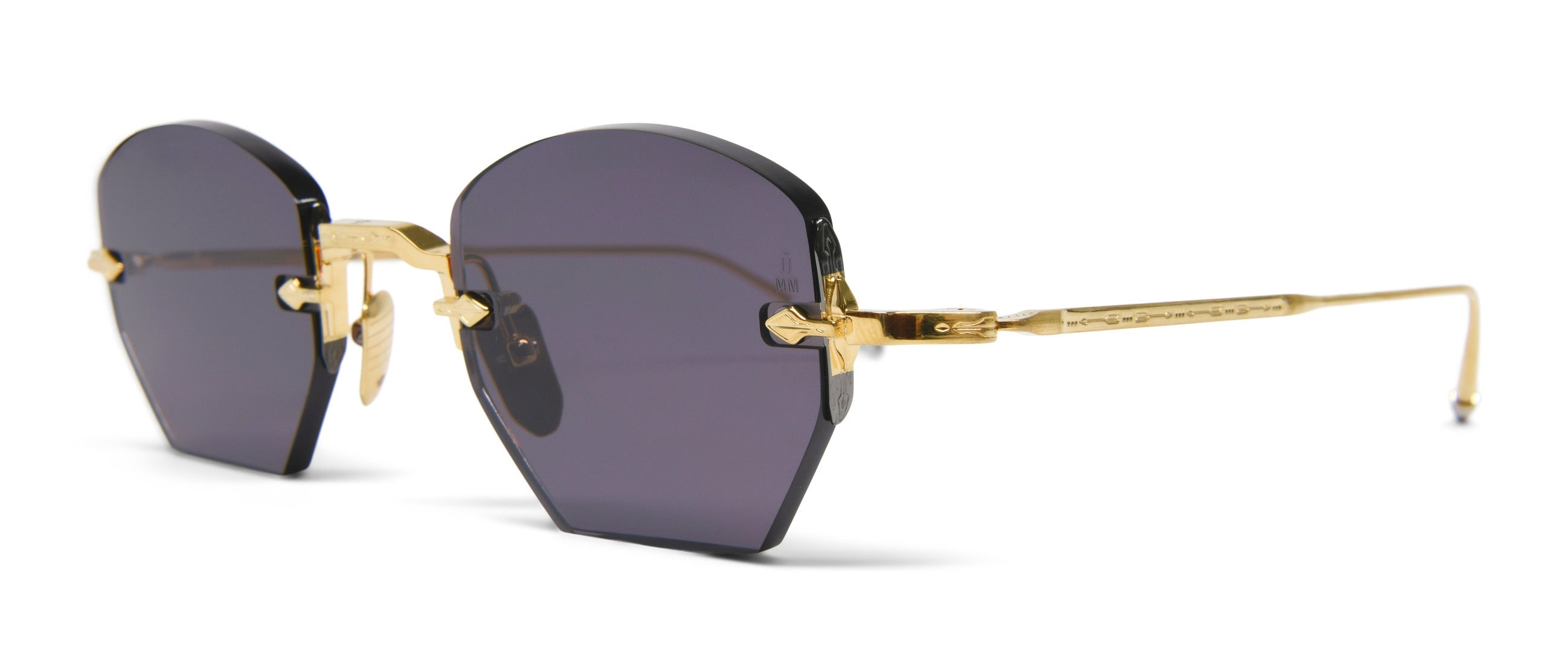 小物 JACQUES MARIE MAGE Oatman Sunglasses JMM-Ottman-Sun-Gold-1_eb83c919