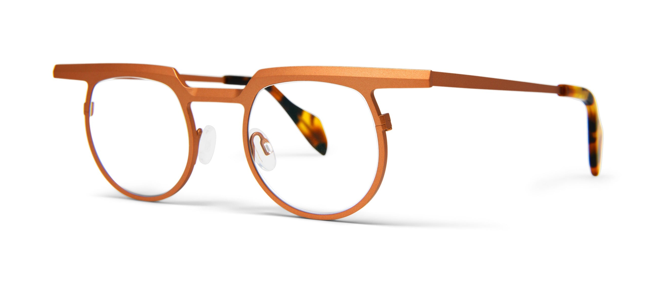 Side view of Zinnia eyeglasses in 